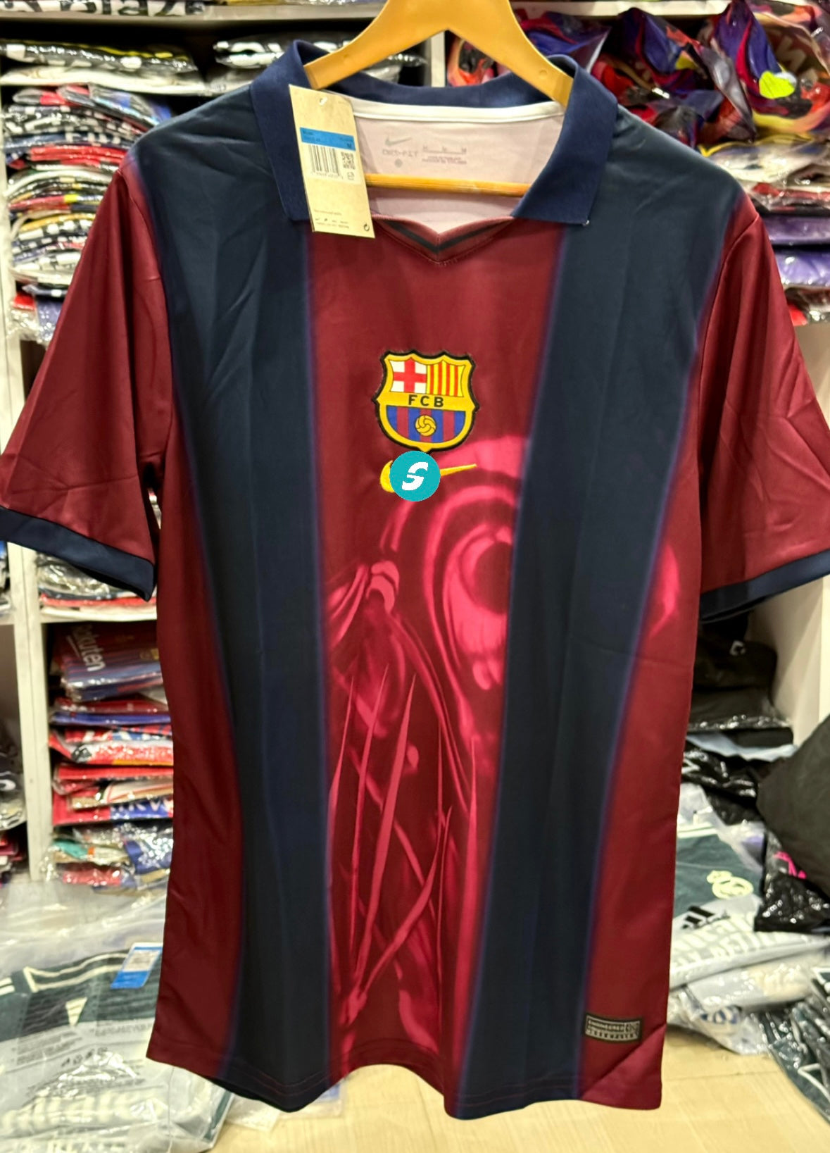 Master Quality Imported Embroidery Logo Jersey