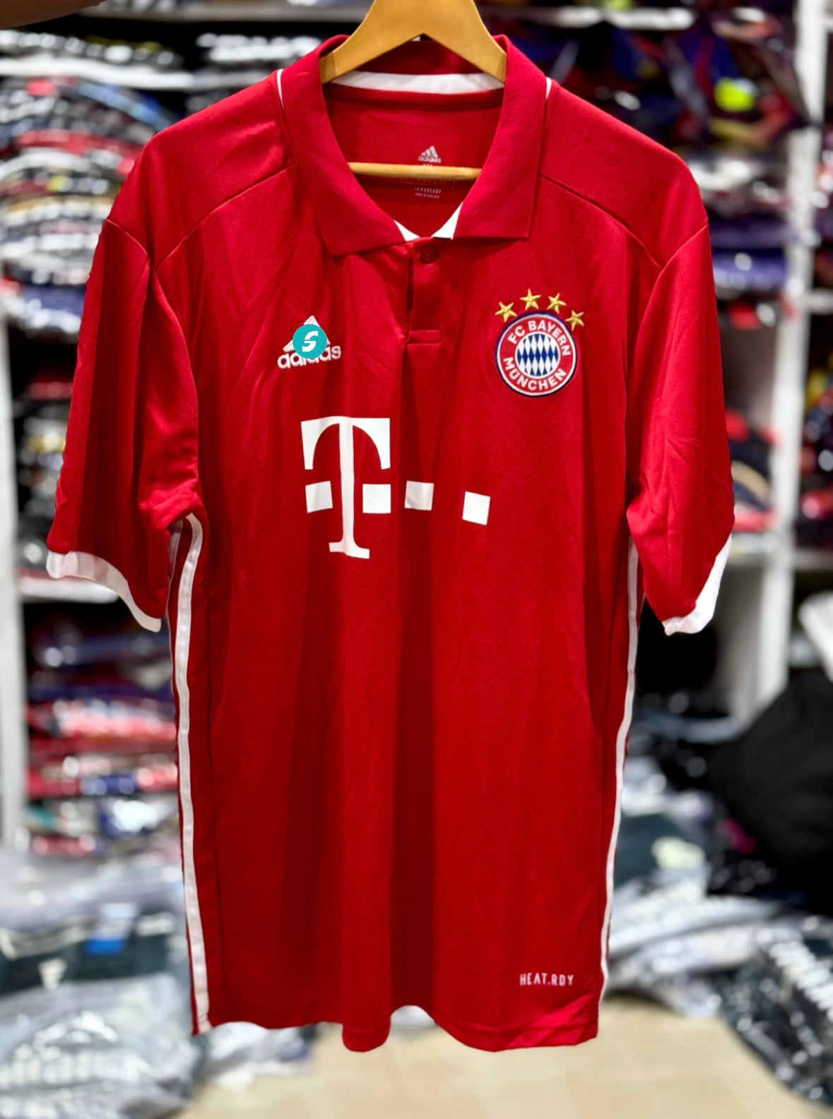 Master Quality Imported Embroidery Logo Jersey