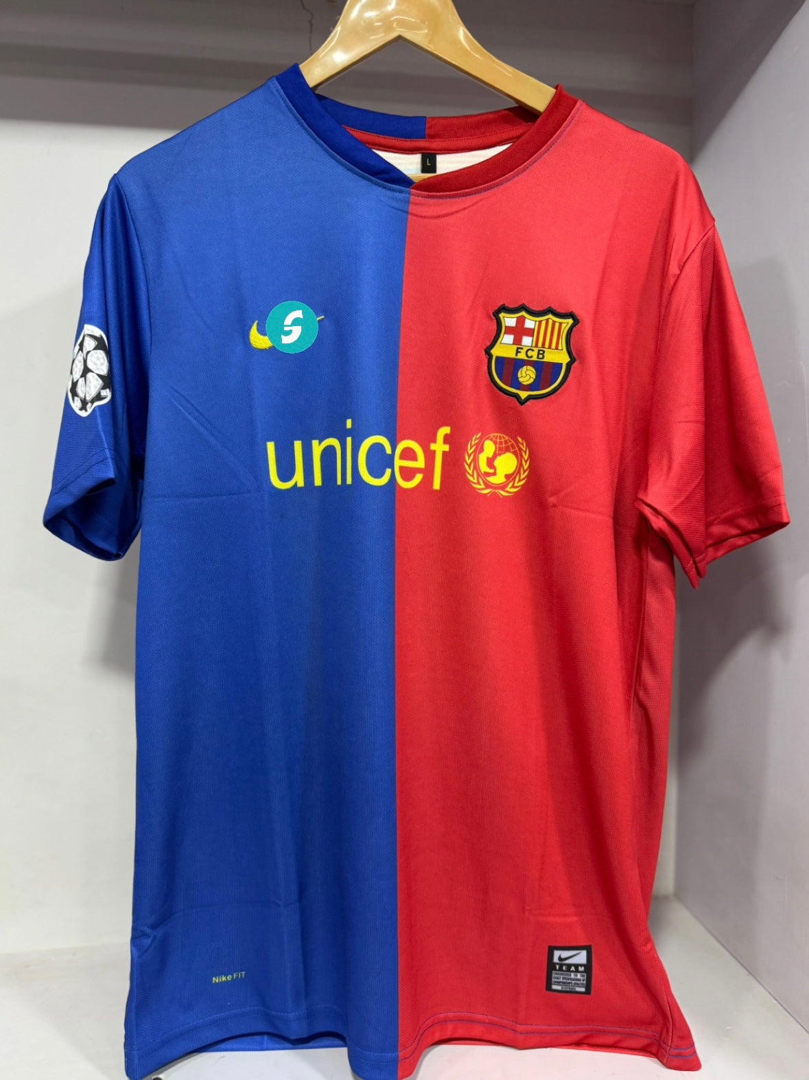Messi embroidery logo