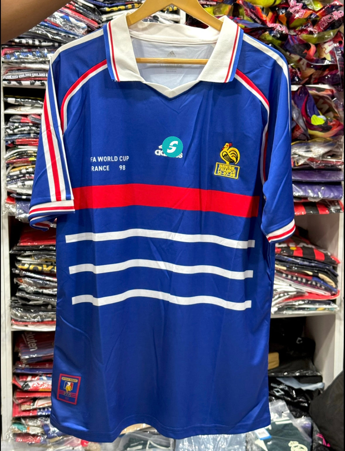 Master Quality Imported Embroidery Logo Jersey