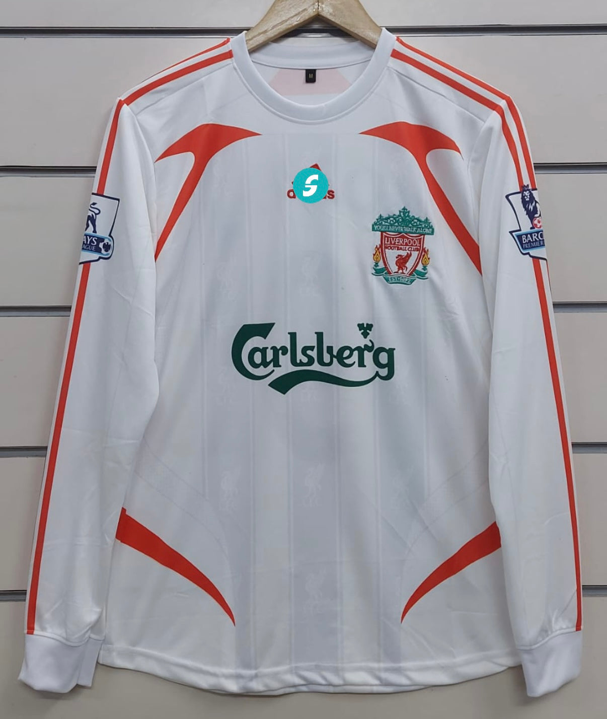 Full sleeve embroidery logo