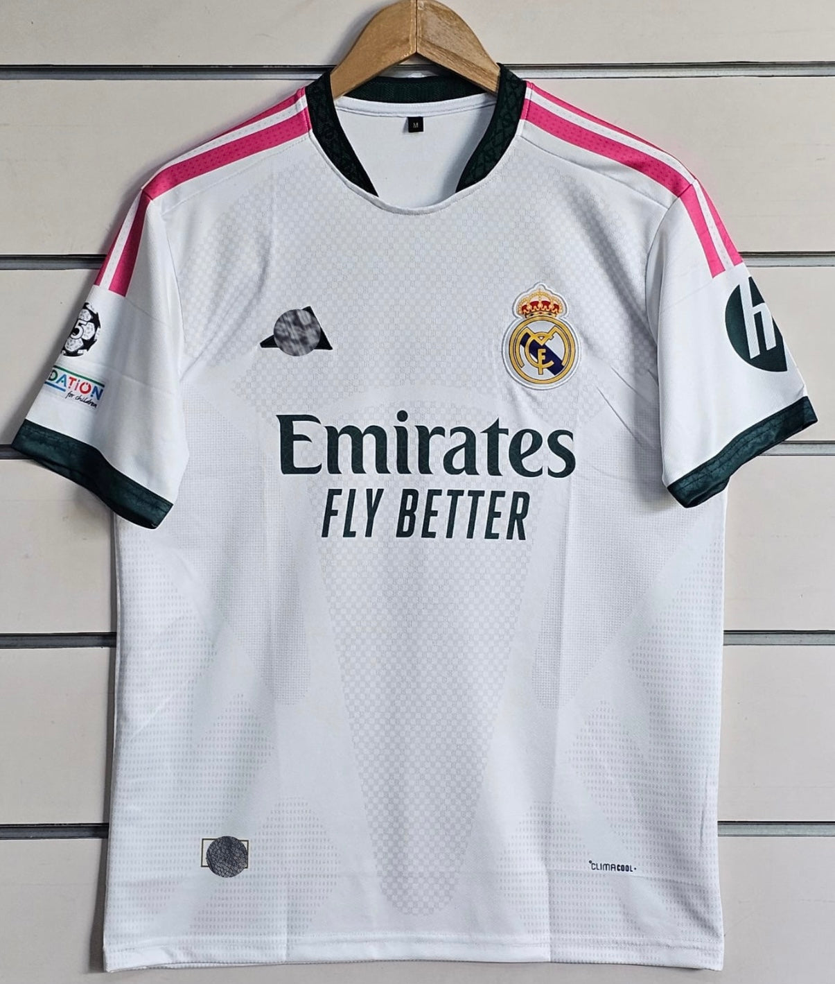 Half sleeve embroidery logo