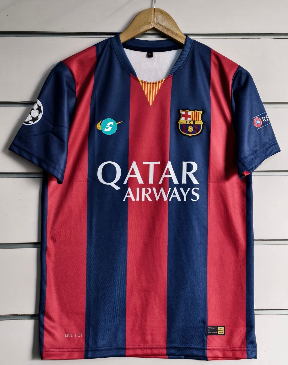 Half sleeve embroidery logo